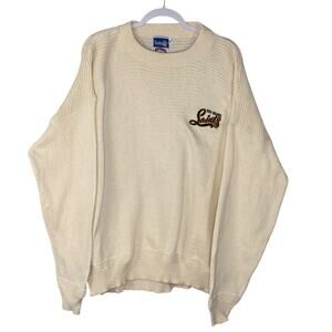 Vintage 80’s 90's Nutmeg Mills NFL New Orleans Saints Sweater Cotton Size XXL